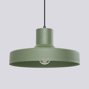 Sollux SL.1705 - Luster na lanku BILO 1xE27/15W/230V pr. 35 cm zelená
