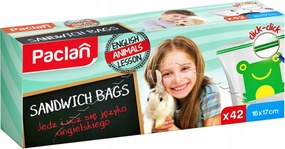 uzatvárateľné potravinové vrecká 1l 42 ks nepriepustné