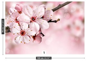 Fototapeta Vliesová Ružový kvet 250x104 cm