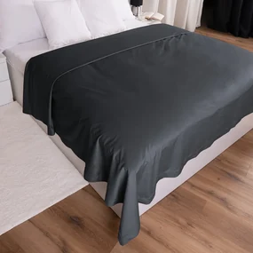 Biante Zamatový prehoz na posteľ Velvet Prémium SVP-004 Antracitovo sivý 220x240 cm