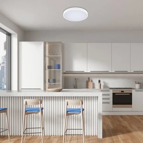 Rabalux 71431-LED RGB St. kúp. stropné sviet. ALENZO 36W/230V IP44 Wi-Fi+biela