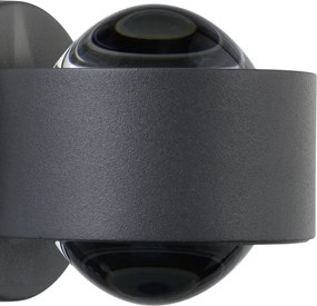 Eglo 64496 - LED nástenné svietidlo ONO PRO 2xLED/2,5W/230V antracit