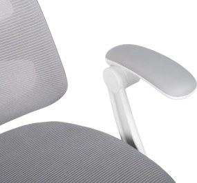 Detská rastúca stolička Neoseat JUNI 013 — látka, sivá