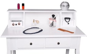 Dekoratívny stolík so stoličkou RODES NEW, biely