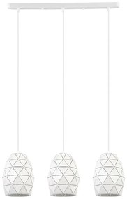 ITALUX MDM-3480/3 W - Luster na lanku HARLEY 3xE27/40W/230V biela