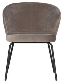 Béžové čalúnené jedálenské kreslá v súprave 2 ks Admit – WOOOD