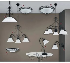 Rabalux 3721 - Nástenné svietidlo ATHEN 1xE14/60W/230V