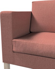 Poťah na sedačku Karlanda (rozkladacia,krátky) farba produktu hnedá látka zapletaná