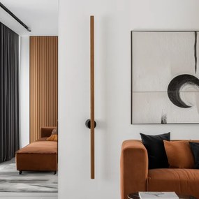 Brilagi - LED Nástenné svietidlo WOODY LINE LED/12W/230V 120 cm dub čerešňa