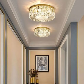 Toolight Toolight, stropné svietidlo 50cm, 6xE14, APP1728-6C, zlatá lesklá, OSW-06353