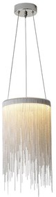 Stropné svietidlo LED APP889-CP CHAIN strieborné