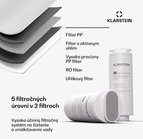 Klarstein PureLine 800, filtračný systém, reverzná osmóza, 800 GPD / 3000 L/d