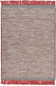 XXXLutz PLOCHO TKANÝ KOBEREC, 170/240 cm sivá, červená Kayoom - Online Only bytové doplnky - 005937159001