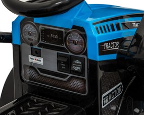 Akumulátorový traktorový buldozér RAMIZ G320 - modrý