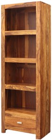 furniture-nabytek.cz - Drevená knižnica 60x180x35 z masívu palisander