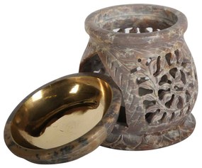 Orientálna vonná lampa Namaste - hnedá