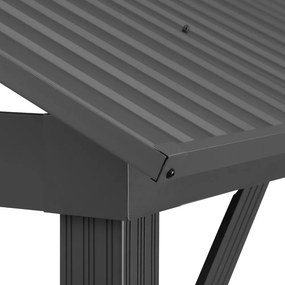 Hliníková pergola Avenberg PAVILIO 5x3m čierna