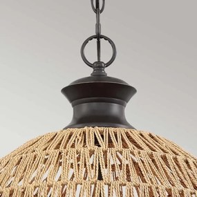 Quoizel QZ-CASABLANCA-3P-PBZ - Závesný luster na reťazi CASABLANCA 3xE27/60W/230V