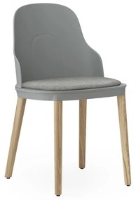 Stolička Allez Chair Main Line Flax – sivá/dub