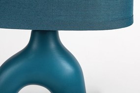 Rabalux SYLIRA stolná lampa, modrá farba