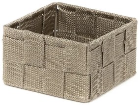 Úložný organizér Compactor TEX 12 x 12 x 7 cm, hnedá