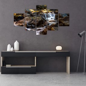 Obraz kamenistého potoku (125x70 cm), 40 ďalších rozmerov