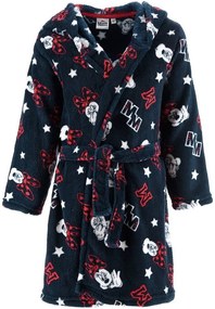 Detský / dievčenský coral fleece župan s kapucňou Minnie Mouse - Disney, EU 98 Tmavo modrá