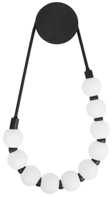 Toolight Toolight, LED nástenné svietidlo 8W, 4000K, APP1661-W, čierna-biela, OSW-03666