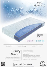 Penový matrac Luxury Dream Rozmer matraca: 90 x 200 cm