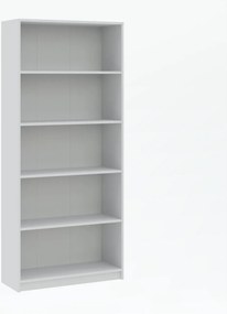 Vintino Regál DERIUS – biela matná-80cm
