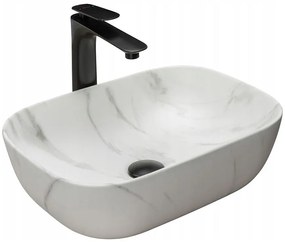 Umývadlo na dosku Belinda Marble Matt