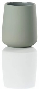 Zelený pohárik z kameniny na zubné kefky Zone Nova One