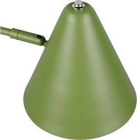 Zelená stojacia lampa s ohýbateľnou konštrukciou (výška 126,5 cm) Cosima – Trio
