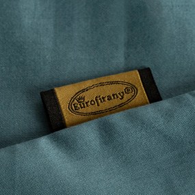 SATÉNOVÁ OBLIEČKA NA VANKÚŠ NOVA 40X40 CM MODRÁ