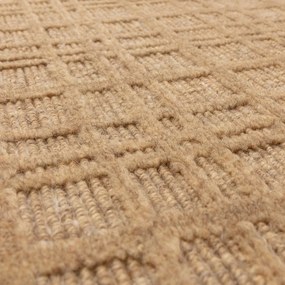 Béžový ručne tkaný koberec s prímesou vlny 200x290 cm Thatch Honey – Asiatic Carpets