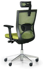 Kancelárska stolička DESIGNO, zelená