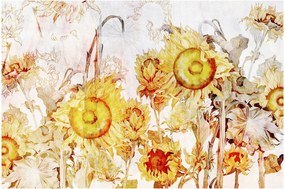 Obraz - Slnečnica, maľba (90x60 cm)