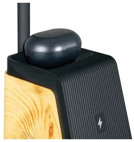 Immax 09000L - LED+CCT stmievateľná stolná lampa s bezdrôtovým nabíjaním Qi IDEAL LED/8W/230V béžová