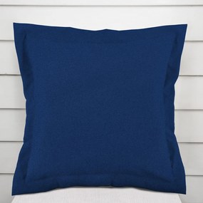 Biante Dekoračná obliečka na vankúš s lemom BKS-411 Námornícka modrá 50 x 60 cm