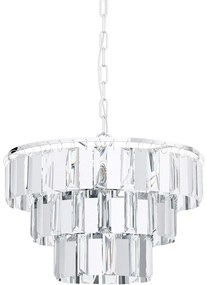 Eglo 99095 - Luster na reťazi ERSEKA 5xE14/40W/230V