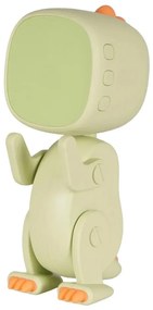 LED Stmievateľná detská nočná lampička s budíkom ROBOT LED/1W/5V 1200 mAh