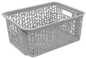 Košík Bamboo sivý