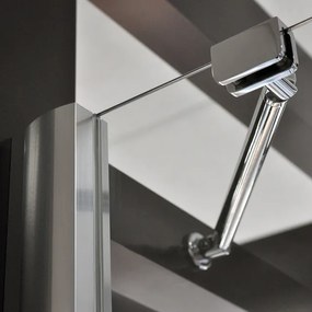 Roltechnik Vaňová zástena ATYP_PXV1 Brillant Sklo TRANSPARENT 1600 mm 800 mm