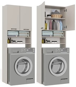 Koupelnová skříňka nad pračku POLA DK kašmírová