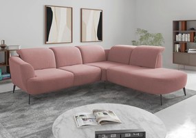 XXXLutz ROHOVÁ SEDAČKA, textil, staroružová Sit & More - Sedačky - 00014401852L