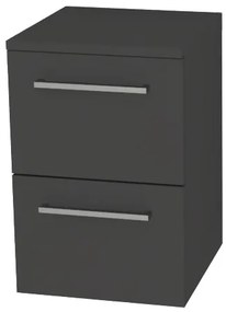 Mereo Bino, kúpeľňová skrinka spodná 50 cm, Multidecor, Šedá diamant, MER-CN694SEDD