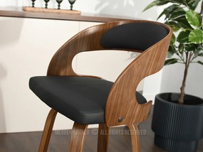 Stolička Hook (orech tmavý). Akcia -20%. Vlastná spoľahlivá doprava až k Vám domov. 1110612