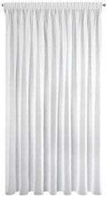 ZÁCLONA NA PÁSKE LUCY 400X250 CM BIELA