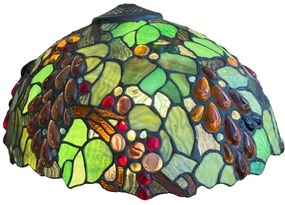 Tiffany luster do obývačky kolekcia WINE OVAL 2*E27