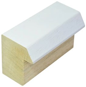 DANTIK rám na obraz 42x59,4 | WOODLINE bílá (Plexi Čiré)